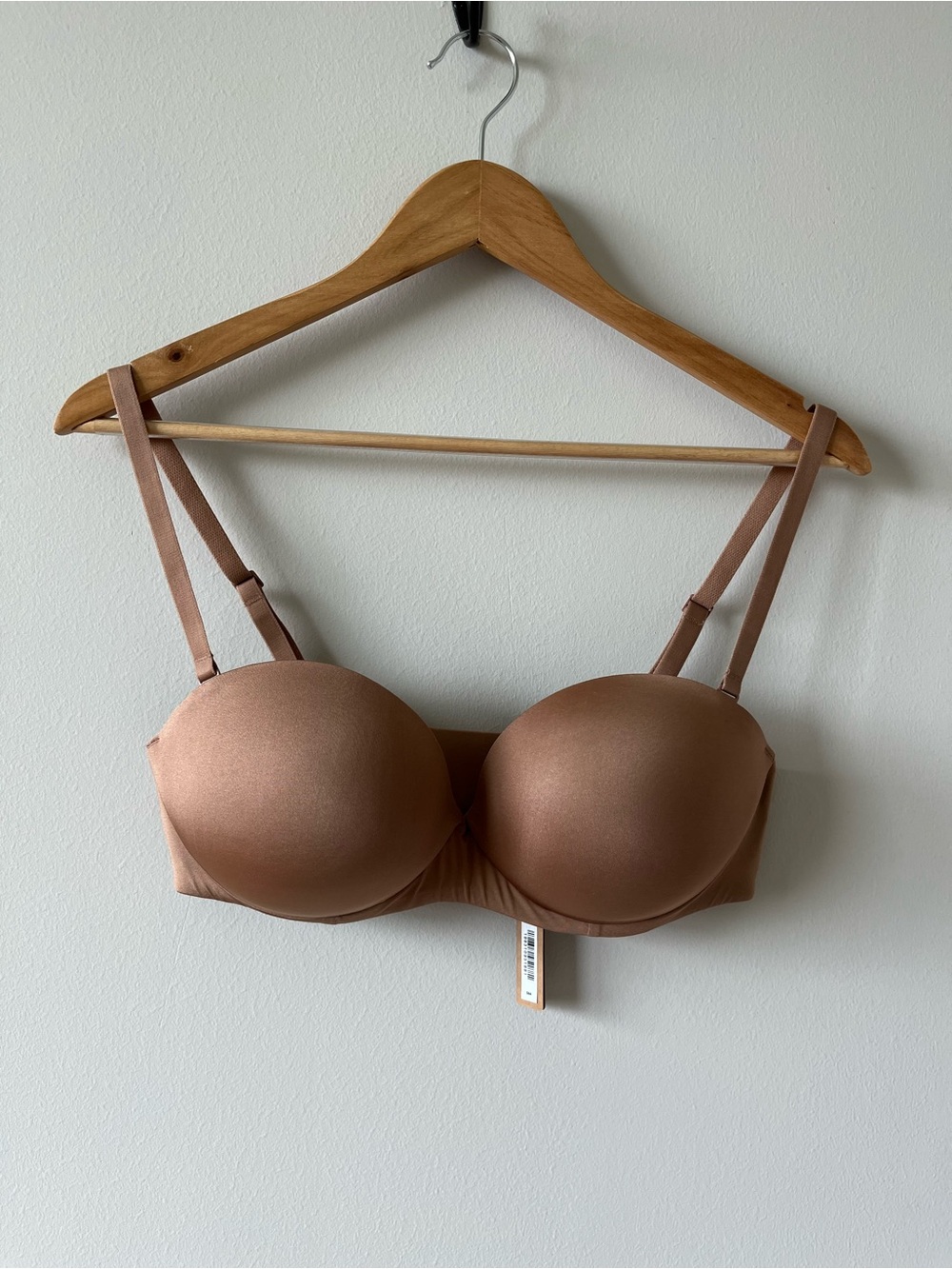 SKIMS Ultimate Push-Up Strapless Bra 36B NWT Sienna Color
